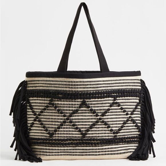 H&M Jacquard Weave Shopper - Picture 1 of 5